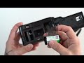 how to load and unload film from a minolta af zoom 65 film camera