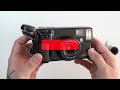 how to load and unload film from a minolta af zoom 65 film camera