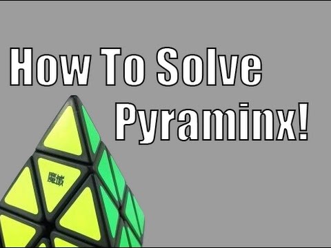 How To Solve The Pyraminx Easiest Method Youtube