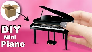 How To Make Piano | How To Make Musical Instruments | Cardboard Craft Ideas | Miniature Things