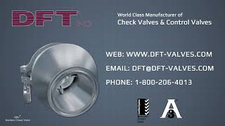 DFT®  DSV® Sanitary Check Valve