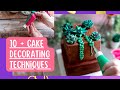 10 + amazing cake decorating techniques and ideas for any party celebration