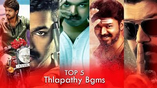 Top 5 Thalapathy Mass Bgms || minutes travel