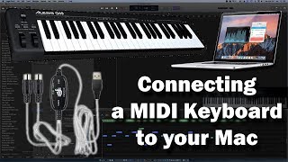 Logic Pro - Connecting a MIDI Keyboard