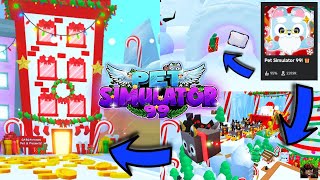 🎁GARGANTUAN SANTA ROZDAJE DARMOWE 1,500,000 HUGE PETS🎁w PET SIMULATOR 99 [TUTORIAL] (KROK PO KROKU)