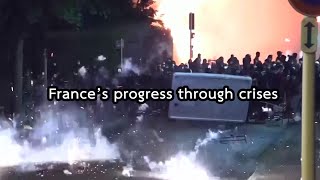 France’s progress through crises