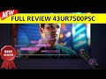 Full Review LG 4K TV 43UR7500PSC Pengganti 43UQ7500 !!!  Calon Best Seller UHD TV 2023 !!!