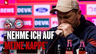 Baumgart mit Mega-Lob für Bayern und besonderem Schuldbekenntnis | Köln - FC Bayern 0:1