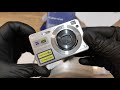 sony cybershot dsc w110 7.2 mp digital camera 4x optical zoom carl zeiss lens justunboxing