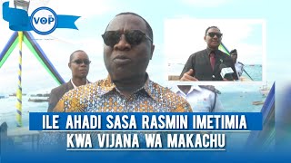 ILE AHADI ILIYOAHIDIWA SASA IMETIMIA KWA VIJANA WA MAKACHU