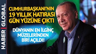 Erdoğan'ın 19 Yıllık Koleksiyonu Sergiye Dönüştü! İşte Erdoğan'ın Makas Koleksiyonu