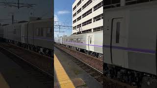 キハ261系特急おおぞら7号6両編成新札幌駅#jr北海道 #千歳線 #キハ261系 #shorts