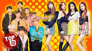 Top 10 Most Popular KPOP Groups ★ Best Korean Pop Bands