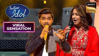 'Ramta Jogi' पर Vaibhav की आवाज़ सुनकर Mahima हुई खुश | Indian Idol 14 | Viral Sensation