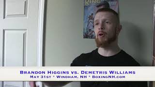 Fighter Profile - Brandon Higgins