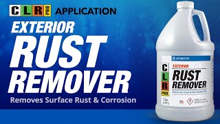 CLR PRO® AUTOMOTIVE EXTERIOR RUST REMOVER APPLICATIONS