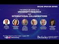 The Impact of COVID 19 on University Research and International Collaborations