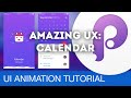 Calendar App Transition • UI/UX Animations with Principle & Sketch (Tutorial)