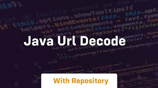 java url decode