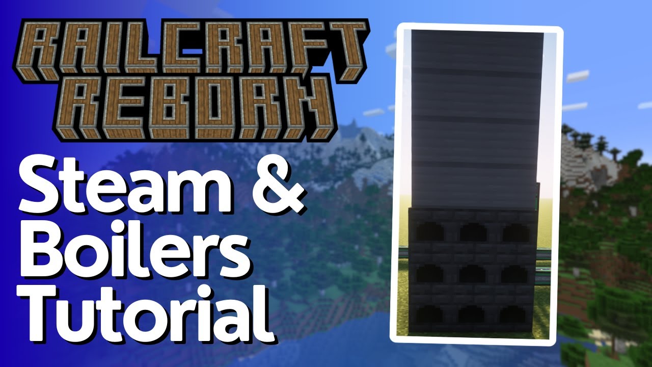 Railcraft Reborn Steam Power Production Tutorial Youtube
