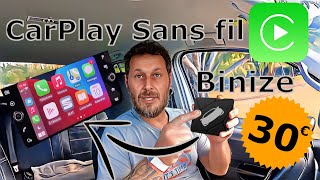 30€ to have wireless CarPlay and Android-Auto with Binize