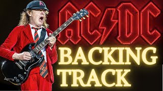 AC/DC Backing Track in A - (Rock Guitar Jam Track in the Style of ACDC, Key of A)