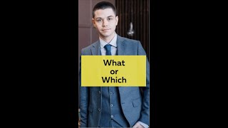 What or Which | Learn English | English lesson | Speak English| Practice English| English Grammar