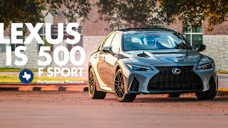 V8 Power in a Compact Luxury Package: The Lexus IS 500 F Sport Performance