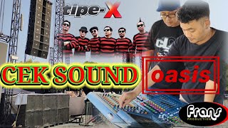 CEK SOUND OASIS WONDERWALL TIPE-X FRANS PRODUCTION RHYME LINE ARRAY