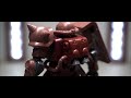 【build】hg ms 06s zaku ii red comet ver. asmr ガンプラビルド