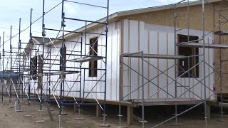 Butte college students build modular homes to add housing while learning