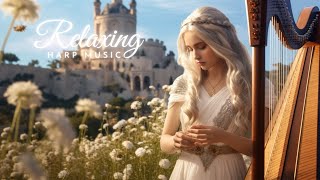 Beautiful Harp Music, Relaxing Music, Stress Relief - Relaxing Background Music for Deep Sleep