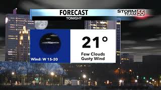 Cold Friday, wintry mix possible Saturday