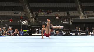 Isaac Koo - Floor Exercise - 2023 Xfinity U.S. Championships - Junior Men - Day 1