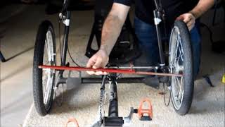 ozzie recumbent reviews Tech Talk Episode 1- Wheel alignment explained