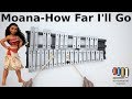 Moana soundtrack - How Far I'll Go💗🎺on the Glockenspiel (BELLs) 🎧