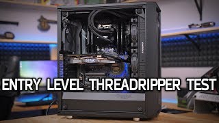 Testing the $1850 Entry Level Threadripper PC!