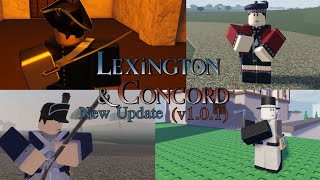 Lexington \u0026 Concord New Team/Regiment, Reworked Weapons And More (v1.0.1 Update)