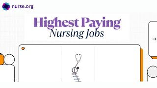 Highest Paying Nursing Jobs
