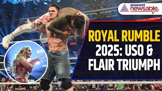 WWE Royal Rumble 2025 Highlights: Jey Uso and Charlotte Flair's Big Win, Speed Surprises, and More