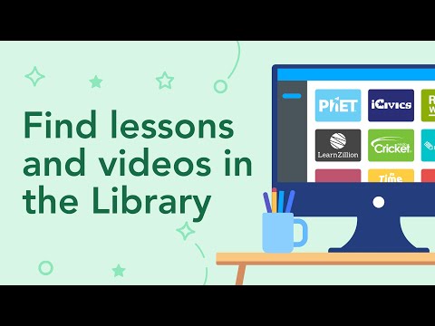 Find lessons and videos in the Nearpod library