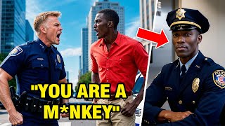 White Cop Calls Black Man a Monkey – Then Learns He’s the New Police Chief!