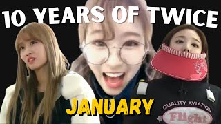 100 TWICE CLIPS from JANUARY(s) — 2016-2025