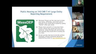 October 4, 2022 - Public Hearing on  310 CMR 7.41