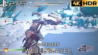 Meet Shira OUTRIDERS WORLDSLAYER DLC Devastator PS5 Gameplay Walkthrough 4K 60FPS HDR No Commentary