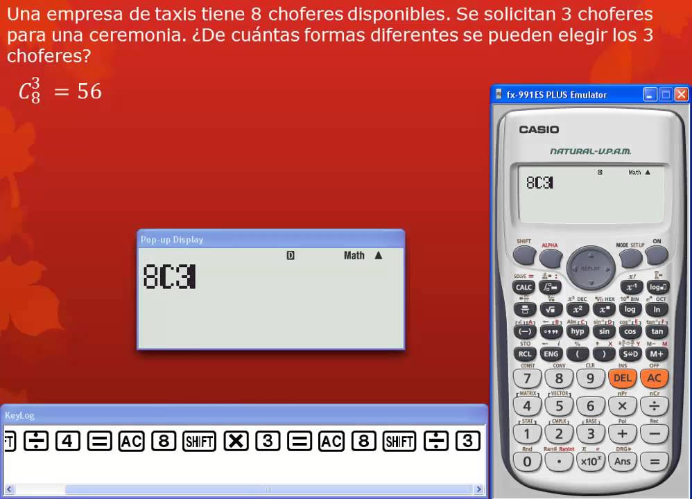 Calculadora Combinatoria