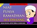 Niat Puasa Ramadhan 10 Kali Diulang