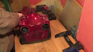 Don´t throw your old vacuum cleaner away DIY replace bearings in the motor Nilfisk