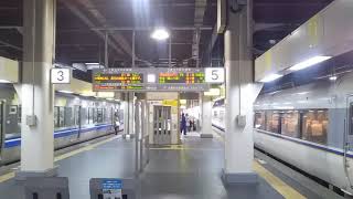 2020年2月1日北陸本線·IRいしかわ鉄道金沢(駅)5番のりば681系N12編成運行 3003M特急能登かがり火3号和倉温泉行き(→3006M特急能登かがり火6号金沢行き)停車中→発車