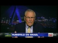 donald rumsfeld on israel and iran